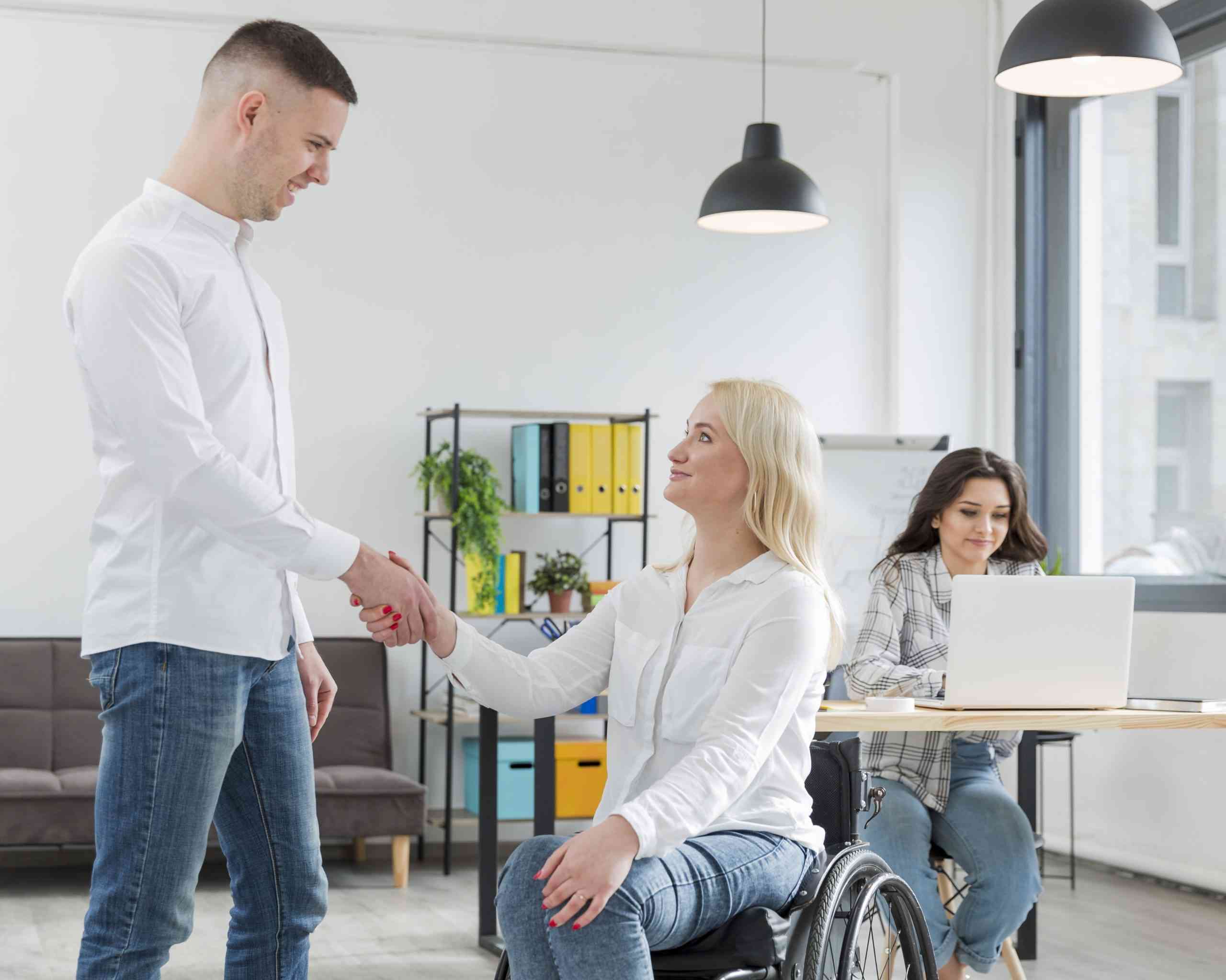 Professional disability support worker discussing care plan with participant in Sydney